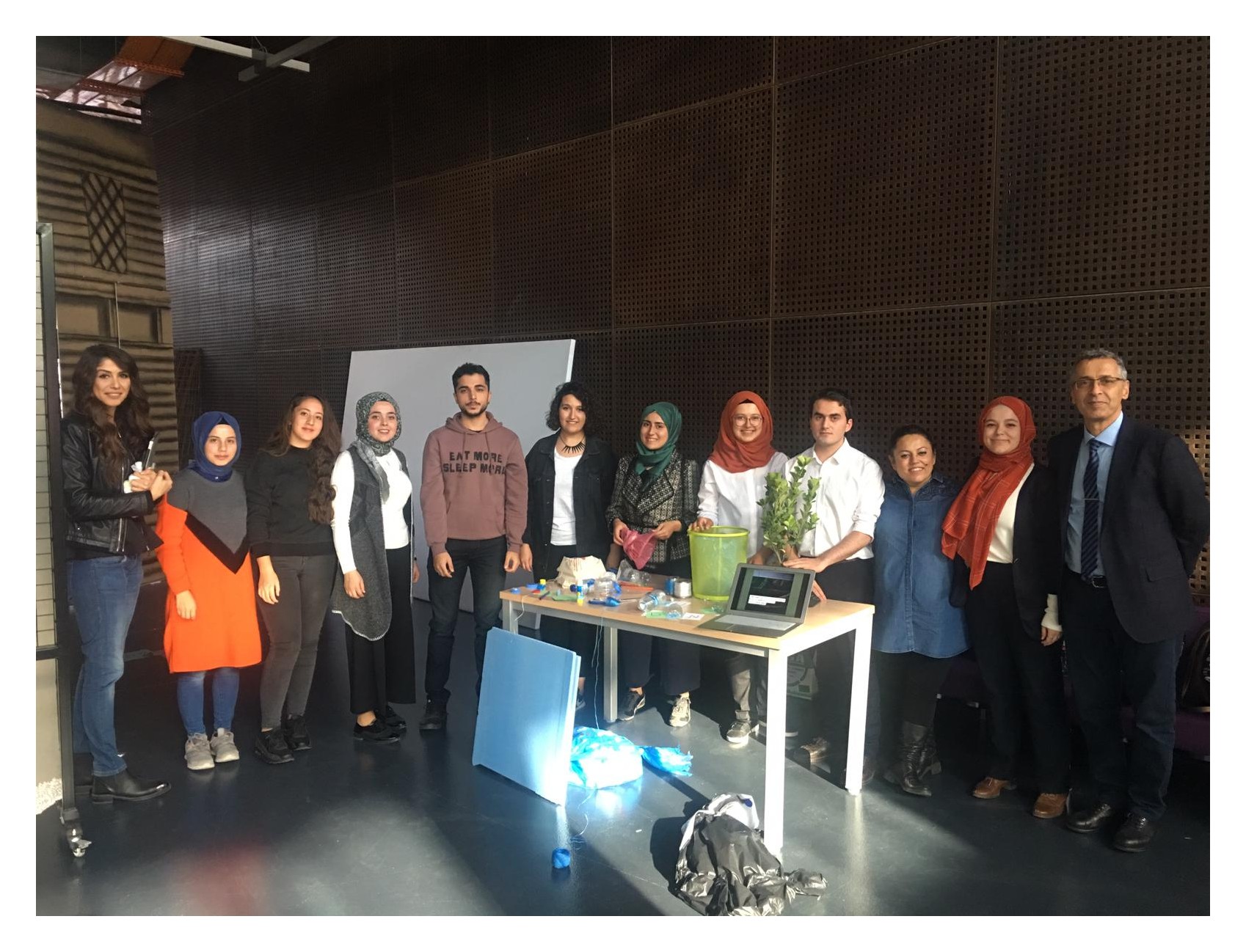 SDSN Youth, Abdullah Gül University, AGU, SDG Student Hub, Plastic Re use Workshop